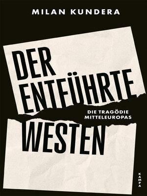 cover image of Der entführte Westen